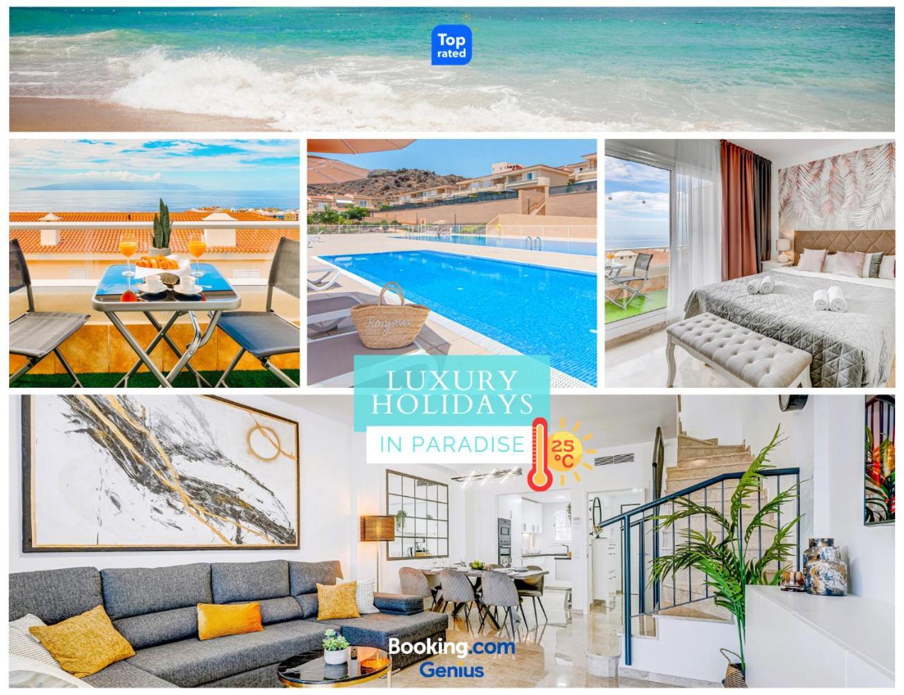 Luxury Holiday House Tenerife Puerto de Santiago  Bagian luar foto